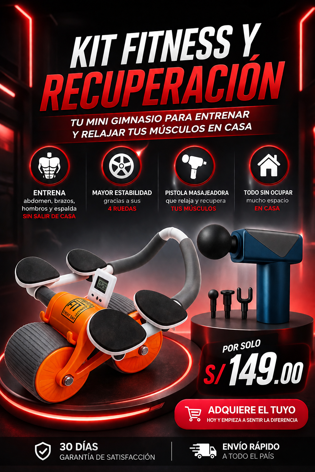 Kit Fitness mas Recuperación